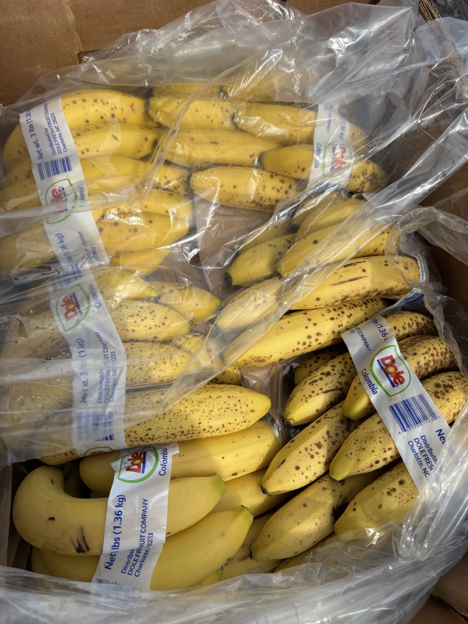 Ripe Bananas Sale!! $12.00/40 lb box!